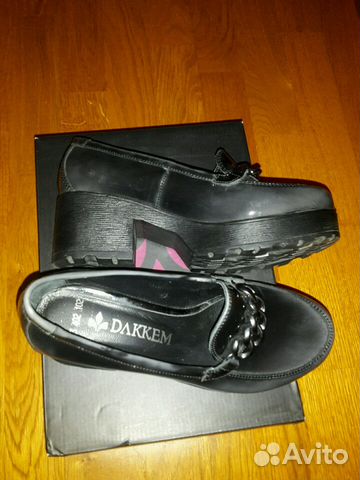 Туфли кожаные Dakkem лак новые 37 р Туфли кожаные Dakkem лак новые 37 р
