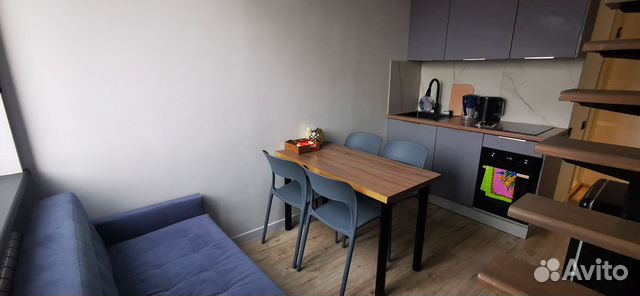 

Квартира-студия, 35 м², 3 кровати