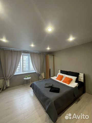 

1-к. квартира, 42 м², 2 кровати