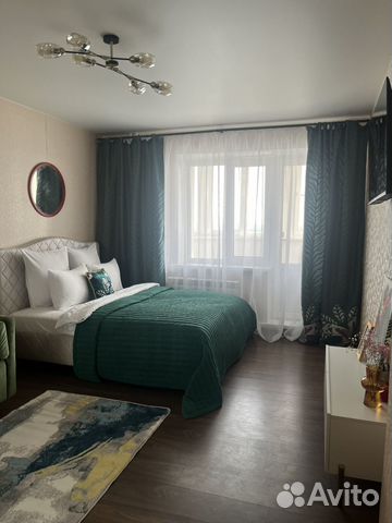 

1-к. квартира, 45 м², 2 кровати