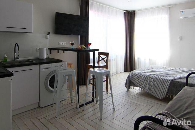 

Квартира-студия, 30 м², 2 кровати