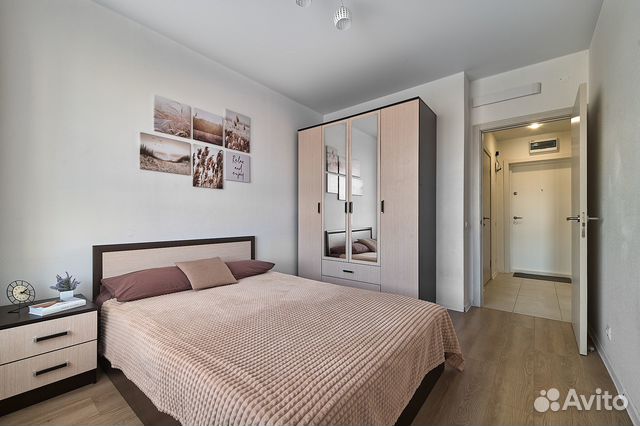 

1-к. квартира, 40 м², 3 кровати