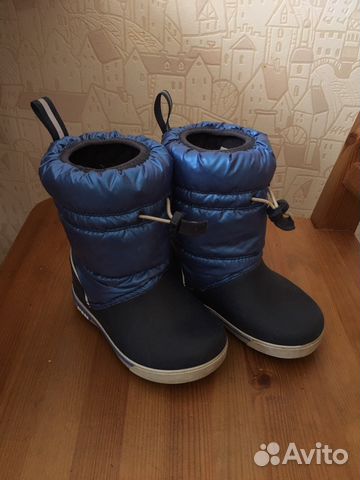 Сапоги зимние crocs