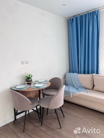 

Квартира-студия, 32 м², 2 кровати