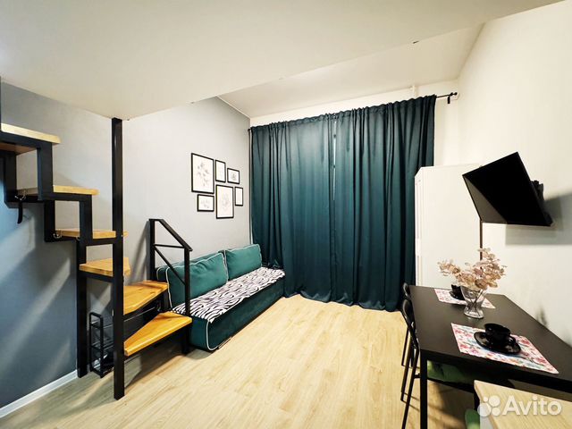 

Квартира-студия, 20 м², 2 кровати