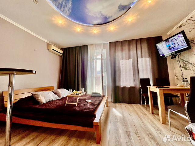 

Квартира-студия, 35 м², 2 кровати
