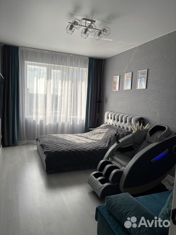 

1-к. квартира, 40 м², 2 кровати