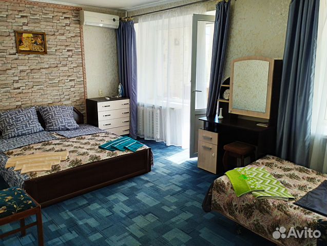 

1-к. квартира, 38 м², 2 кровати