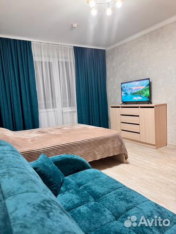 

1-к. квартира, 36 м², 2 кровати