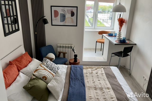

Квартира-студия, 20 м², 1 кровать