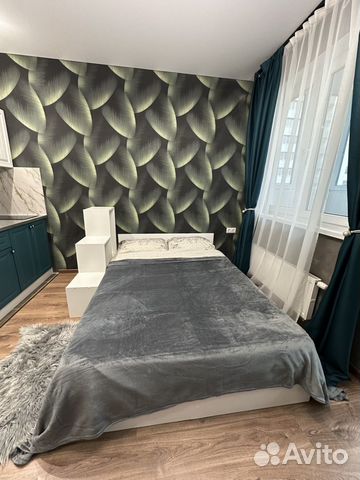 

Квартира-студия, 27 м², 1 кровать