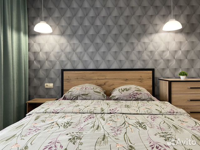 

Квартира-студия, 35 м², 2 кровати
