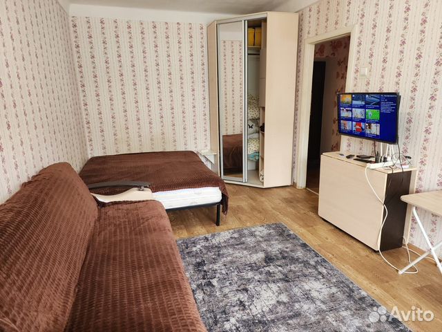 

1-к. квартира, 34 м², 2 кровати