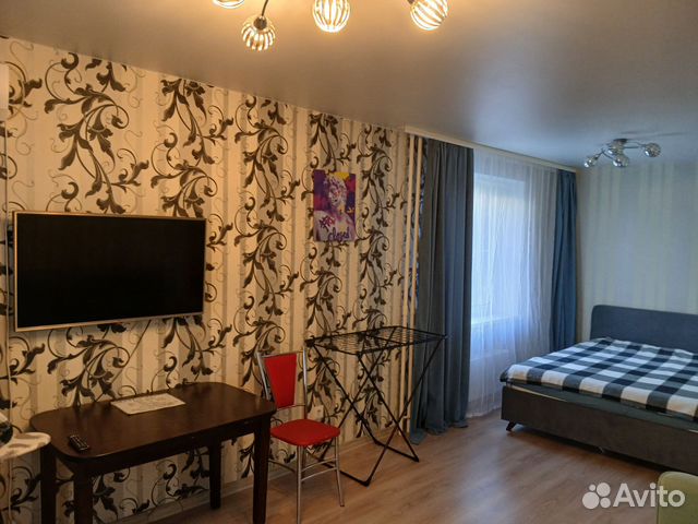 

1-к. квартира, 39 м², 2 кровати