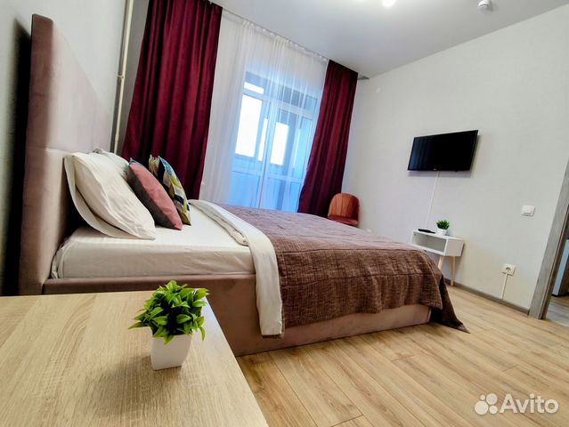 

1-к. квартира, 38 м², 2 кровати