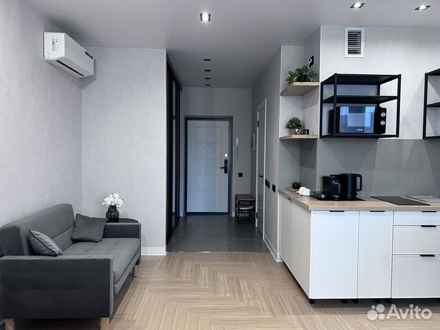 

Квартира-студия, 34 м², 1 кровать
