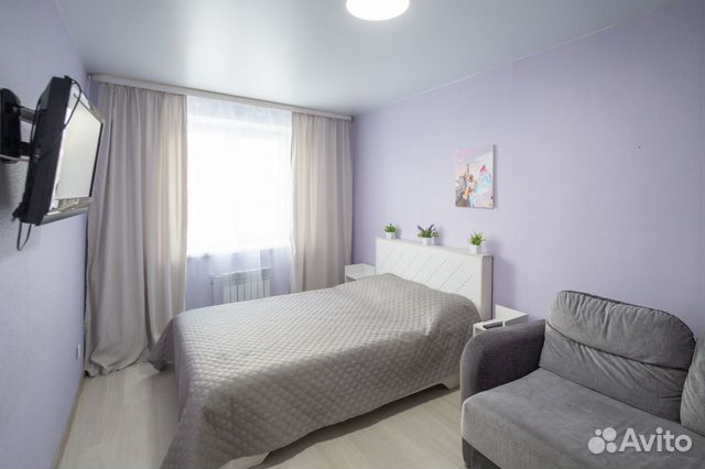 

1-к. квартира, 30 м², 2 кровати