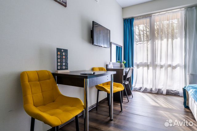 

Квартира-студия, 27 м², 3 кровати