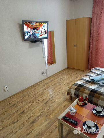 

Квартира-студия, 33 м², 2 кровати