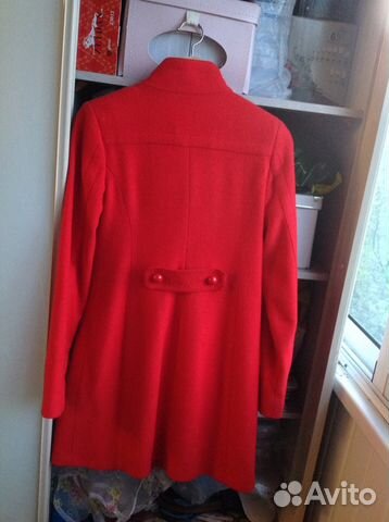 Пальто Oasis London красное xs s Пальто Oasis London красное xs s