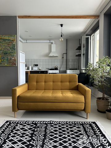 

Квартира-студия, 35 м², 2 кровати