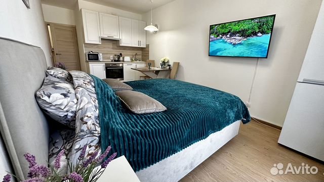 

Квартира-студия, 27,4 м², 2 кровати