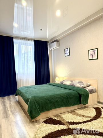 

1-к. квартира, 42 м², 2 кровати