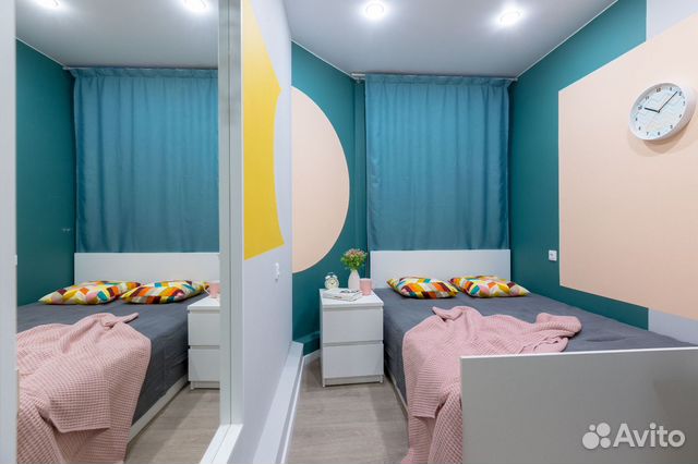 

Квартира-студия, 12 м², 1 кровать