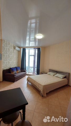 

Квартира-студия, 34 м², 2 кровати