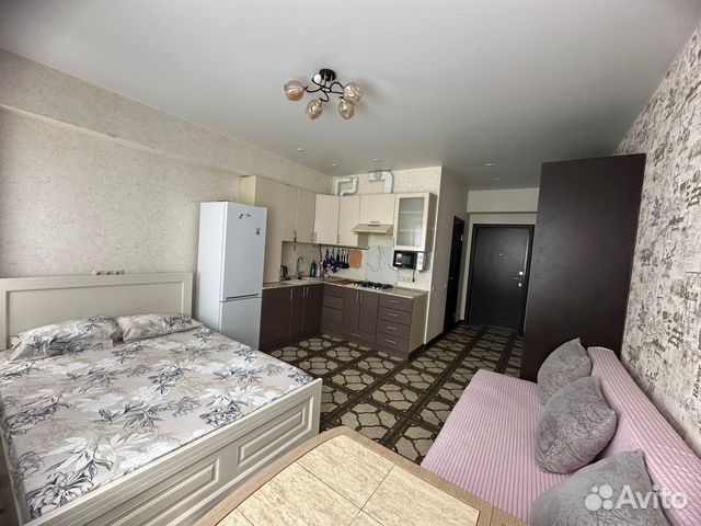 

Квартира-студия, 26 м², 2 кровати