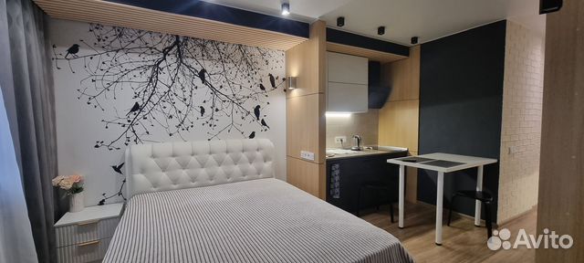 

Квартира-студия, 30 м², 1 кровать