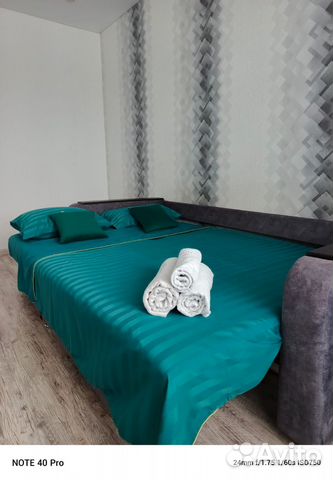

1-к. квартира, 42 м², 2 кровати