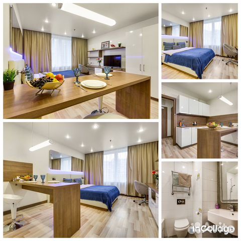 

Квартира-студия, 28 м², 1 кровать