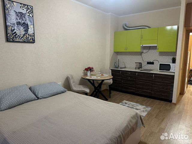 

Квартира-студия, 28 м², 1 кровать