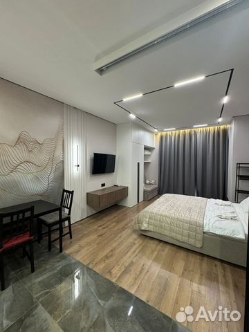 

Квартира-студия, 33 м², 2 кровати