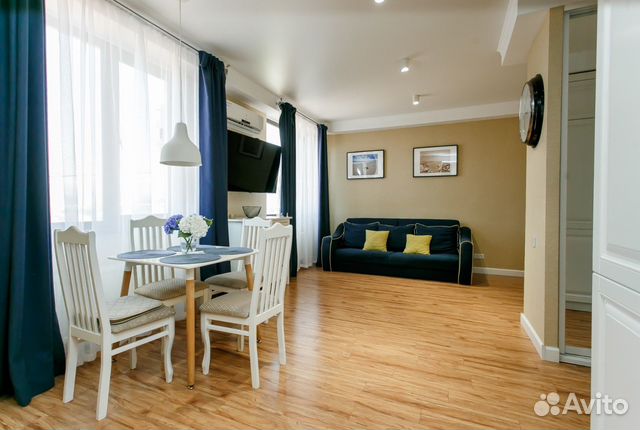 

Квартира-студия, 43 м², 3 кровати