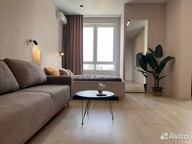 

Квартира-студия, 35 м², 2 кровати