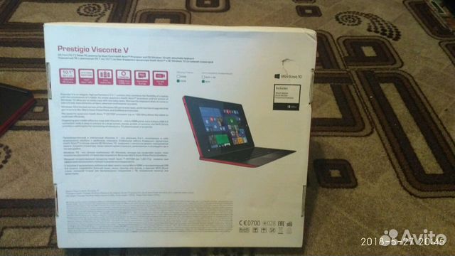 Планшет Prestigio MultiPad Visconte V PMP1012TE