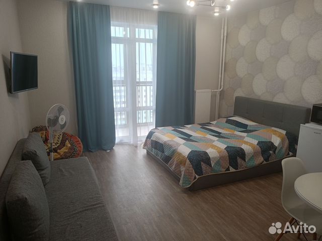 

Квартира-студия, 32 м², 2 кровати