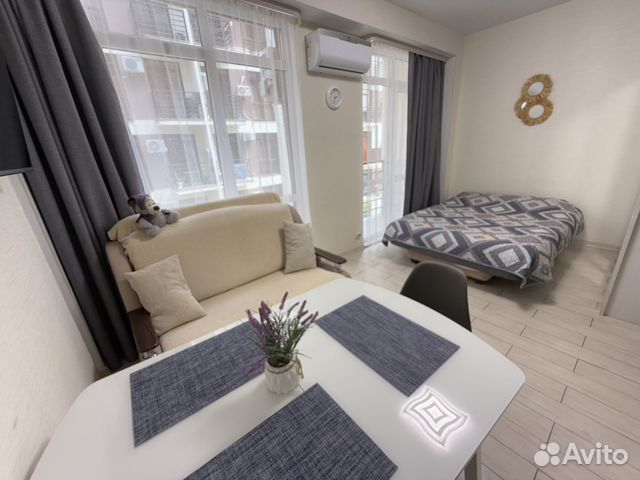 

Квартира-студия, 25 м², 2 кровати
