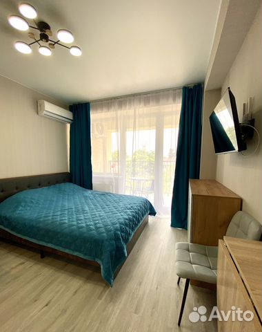 

Квартира-студия, 24 м², 2 кровати