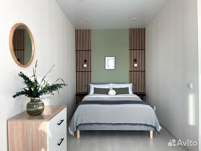 

Квартира-студия, 33 м², 2 кровати