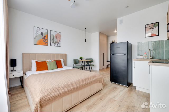 

Квартира-студия, 25 м², 1 кровать