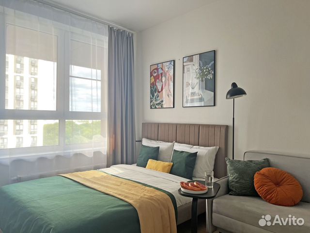 

Квартира-студия, 25 м², 2 кровати