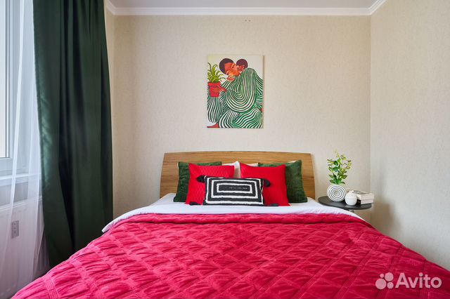 

1-к. квартира, 30 м², 2 кровати