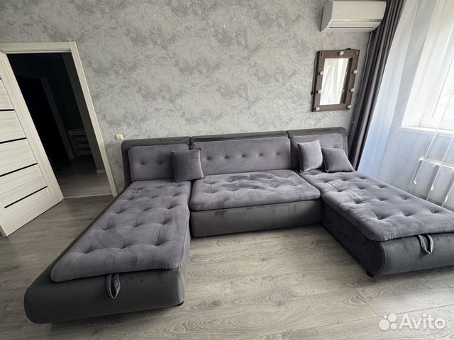 

1-к. квартира, 42 м², 2 кровати