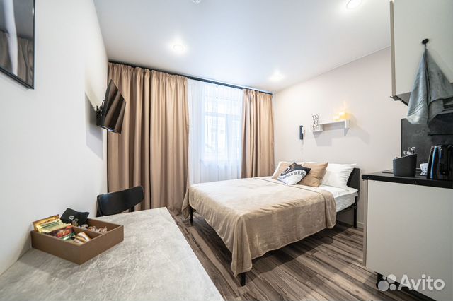 

Квартира-студия, 15 м², 1 кровать