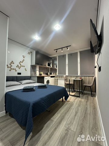 

Квартира-студия, 18 м², 2 кровати
