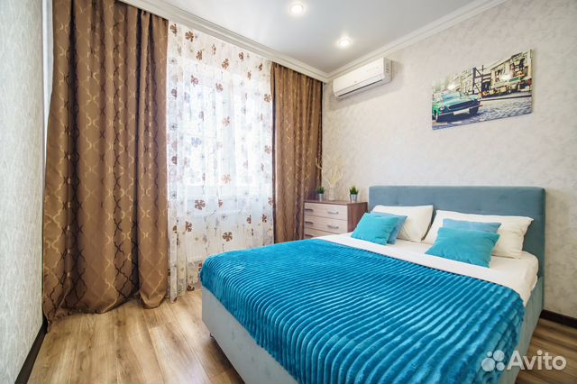 

1-к. квартира, 42 м², 3 кровати