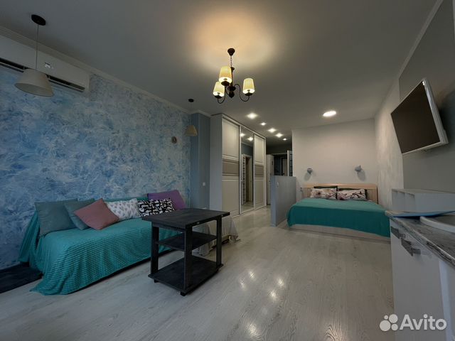 

Квартира-студия, 37,4 м², 2 кровати